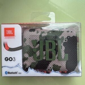 JBL Go 3 Portable Waterproof Bluetooth Speaker